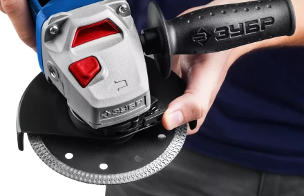 ЗУБР 1500 Вт, d125 мм, УШМ, Профессионал (УШМ-П125-1500 ПСТ) купить в Губкинске