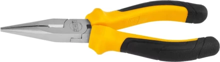 Тонкогубцы JCB, хромированное покрытие, двухкомпонентная рукоятка, CrV cталь, 160мм JPL009 купить в Губкинске
