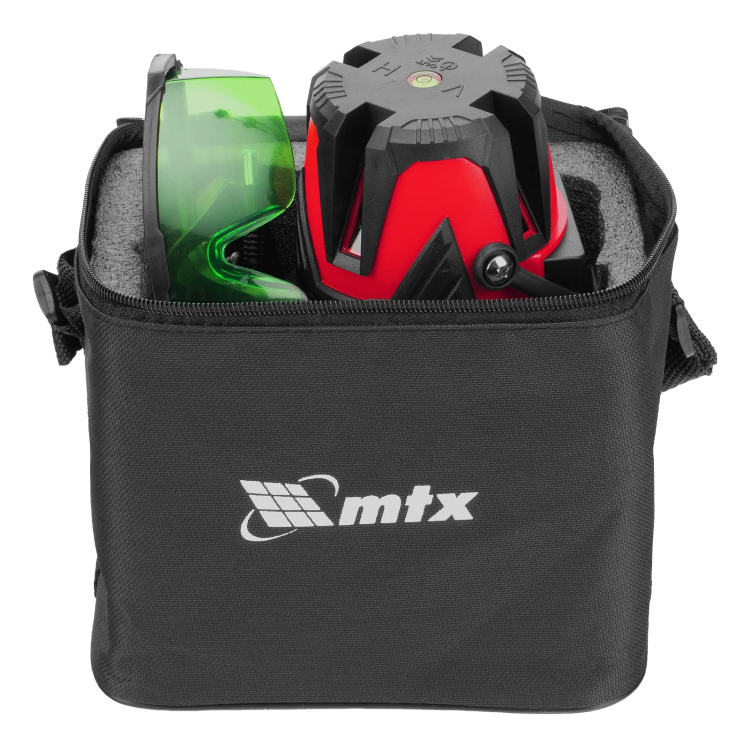Лазерный уровень MFL GREEN, 30 м, зеленый луч, акк. Li 2400 mAh, сумка, резьба 5/8" // MTX 35015 купить в Губкинске