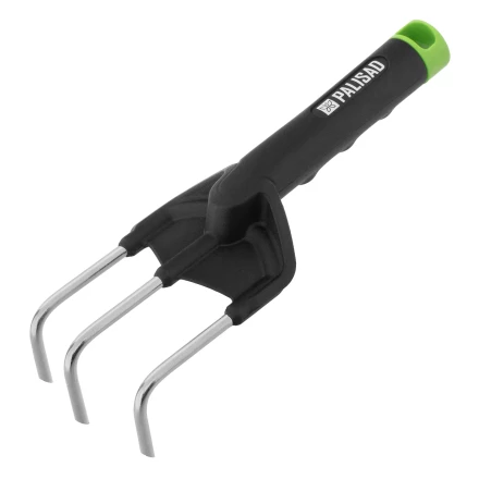 Рыхлитель 3 - зубый, 85х245 мм, стальной, полипропиленовая рукоятка, BASE// Palisad 62068 купить в Губкинске