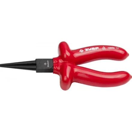 Круглогубцы ЗУБР &quot;МАСТЕР&quot; &quot;ЭЛЕКТРИК&quot; диэлектрические, высоковольтные до ~1000В, 160мм 2214-8-16_z02 купить в Губкинске