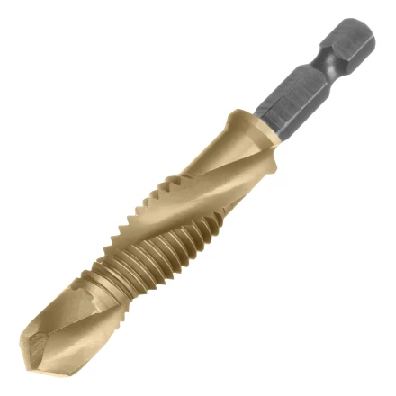 Сверло-метчик М12 х 1,75 мм, Р6М5// Denzel 76727 купить в Губкинске