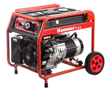 Бензоэлектростанция Hammer Flex GN6000T купить в Губкинске