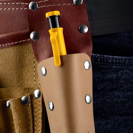 ЗУБР АСК желтый, d 2,8 мм, HB, 6 сменных грифелей, автоматический карандаш (06311-5) купить в Губкинске