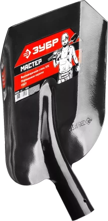 ЗУБР Мастер, 360 х 230 мм, полотно 1.6 мм, закалено, без черенка, тип ЛСП, совковая лопата (39426) купить в Губкинске