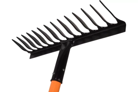 Грабли витые Вихрь 14 зубьев, сталь, с фиберглассовым черенком 73/7/1/12 купить в Губкинске