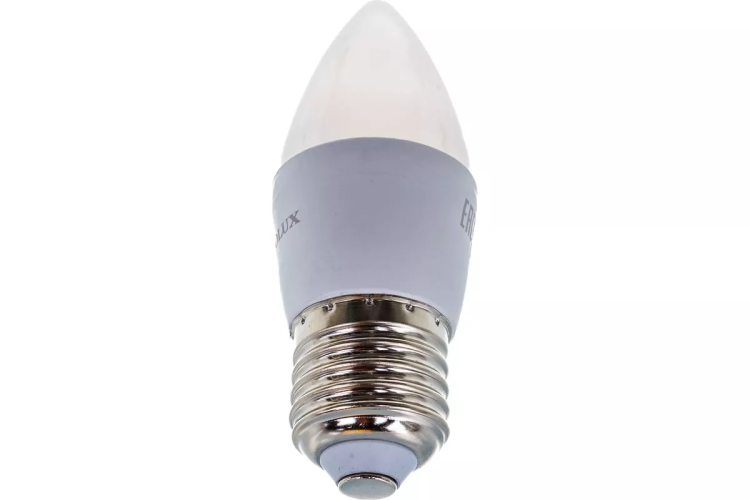 Лампа светодиодная EUROLUX LL-E-C37-6W-230-4K-E27 76/2/10 купить в Губкинске