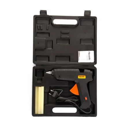 Клеевой пистолет с выключателем 11 мм, в кейсе, 80 Вт, 10 г/мин Sparta 93020 купить в Губкинске