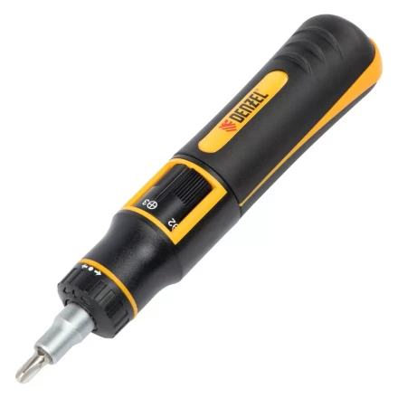 Отвертка реверсивная с револьверным механизмом Denzel 7711601, 11 шт, сталь S2 купить в Губкинске