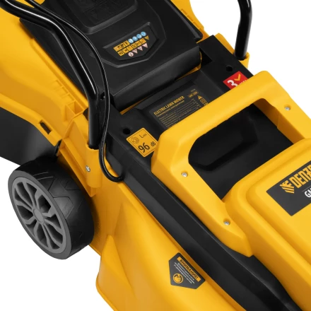 Газонокосилка электрическая GMC-1200, шир.,32см, 1200 Вт, 3 уров., травосб. 30 л// Denzel купить в Губкинске