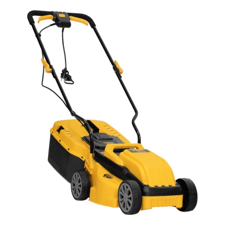 Газонокосилка электрическая GMC-1200, шир.,32см, 1200 Вт, 3 уров., травосб. 30 л// Denzel купить в Губкинске