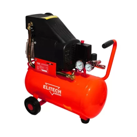Компрессор масляный поршневой прямой привод Elitech КПМ 200/24 ПРОМО купить в Губкинске
