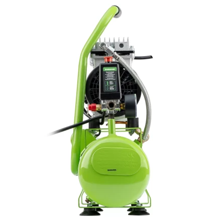 Компрессор безмаслянный малошумный Сибртех МБ 750/10,750 Вт, 10 л, 150 л/мин 58001 купить в Губкинске