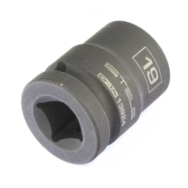 Головка ударная шестигранная 19 мм 1/2" CrMo Stels 13924 купить в Губкинске