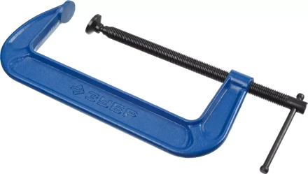 Струбцина  ЗУБР &quot;ПРОФЕССИОНАЛ&quot; тип &quot;G&quot;, корпус - ковкий чугун. 250мм 32245-250_z01 купить в Губкинске