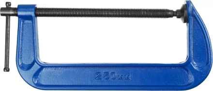 Струбцина  ЗУБР &quot;ПРОФЕССИОНАЛ&quot; тип &quot;G&quot;, корпус - ковкий чугун. 250мм 32245-250_z01 купить в Губкинске