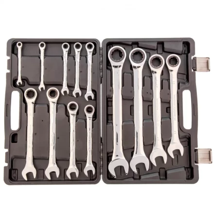 Набор ключей комбинированных Matrix трещоточных 13 шт 14797 купить в Губкинске