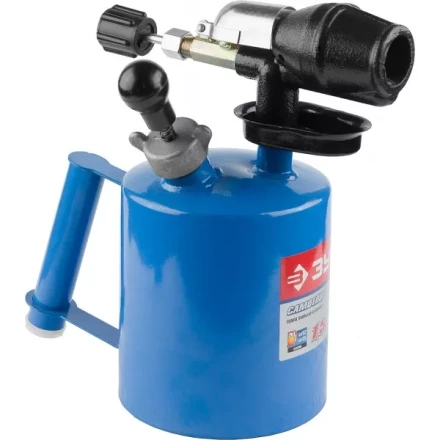 ЗУБР. Лампа паяльная САМОТЛОР СМ-10, с чугунным эжектором, 1,0 л 40650-1.0_z01 купить в Губкинске