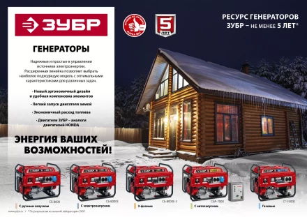 ЗУБР № 1 для генераторов мощностью до 3500 Вт, набор колес + рукоятка (НКР-1) купить в Губкинске