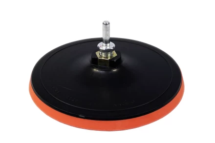 Тарелка опорная Ф180 мм М14 для УШМ липучая основа мягкая адаптер 51544 купить в Губкинске