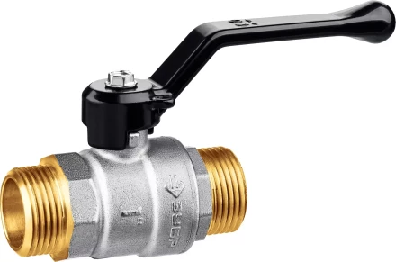 ЗУБР d 1, ручка-рычаг, папа-папа, полнопроходной шаровой кран (51326-1) купить в Губкинске
