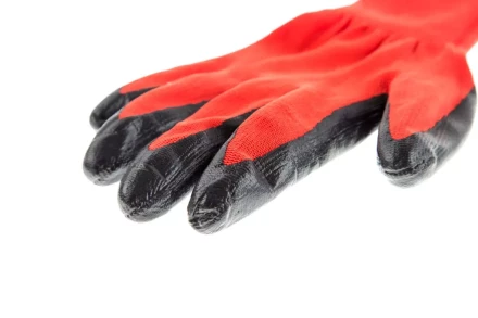 Нейлоновые перчатки с нитриловым покрытием HAMMER 230-030 купить в Губкинске