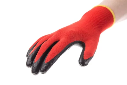 Нейлоновые перчатки с нитриловым покрытием HAMMER 230-030 купить в Губкинске