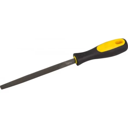 Напильник STAYER &quot;PROFI&quot; трехгранный, с двухкомпонентной рукояткой, для заточки ножовок, 150мм 16603-15-21 купить в Губкинске