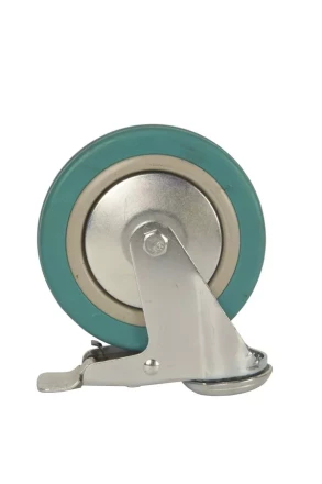 Колесо аппаратное поворотное SChgb 55 125 мм под болт с тормозом (N) 1042999 купить в Губкинске