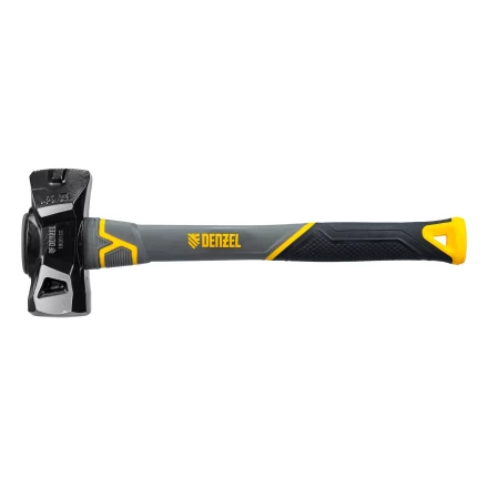 Кувалда с клиновидным бойком 1,8 кг Denzel 11016, фибергласовая рукоятка c TPR купить в Губкинске