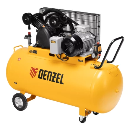 Компрессор воздушный рем. привод Denzel BCV 5500-T/270, 5,5 кВт, 270 литров, 850 л/мин купить в Губкинске