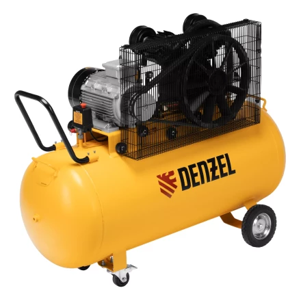 Компрессор воздушный рем. привод Denzel BCV 5500-T/270, 5,5 кВт, 270 литров, 850 л/мин купить в Губкинске
