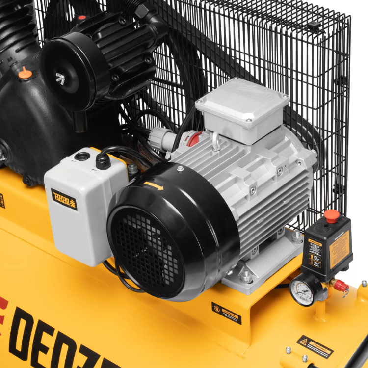 Компрессор воздушный рем. привод Denzel BCV 5500-T/270, 5,5 кВт, 270 литров, 850 л/мин купить в Губкинске