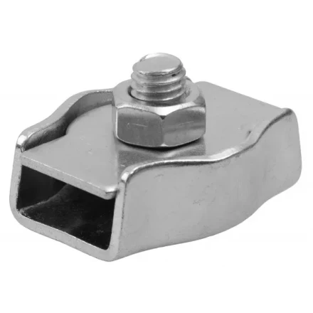 Зажим троса ЗУБР одинарный, оцинкованный, 3мм, 100 шт 4-304435-03 купить в Губкинске