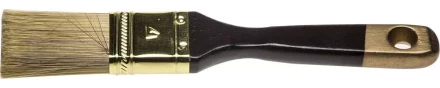 STAYER “KANEKARON-EURO”. Кисть плоская, искусственная щетина, деревянная ручка, 38мм 0106-038 купить в Губкинске