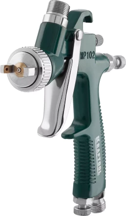 Краскопульт пневматический KRAFTOOL AirKraft Mini, HVLP, c верхним бачком, 1,0мм 06565-1.0 купить в Губкинске