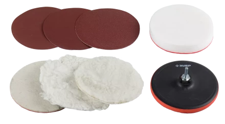 Наборы полировальных-насадок для дрели / УШМ серия ЭКСПЕРТ купить в Губкинске