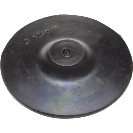 Тарелка опорная ТЕВТОН резиновая с шестигранным хвостовиком, для дрели, 125мм 3579-125 купить в Губкинске
