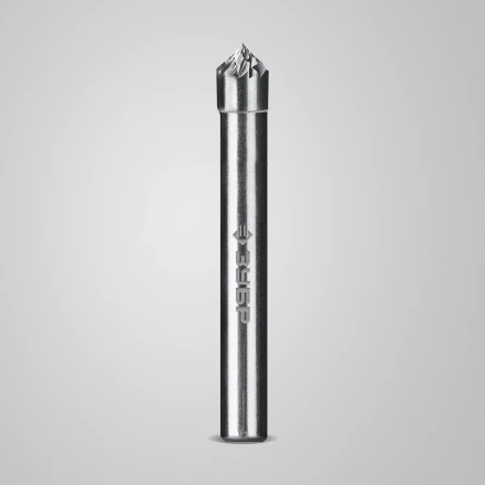 Зубр Твердосплавная борфреза K - зенкер с вершиной 90°, 6 х 3 мм (28809-6-3) купить в Губкинске