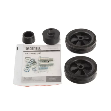 Компрессор воздушный DLC1300/24 безмасляный 1.3 кВт, 24 литра, 206 л/мин Denzel 58171 купить в Губкинске