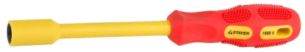 Отвертка STAYER &quot;INSULATED&quot; MAX-GRIP диэлектрич, Cr-V, HEX 10x125мм 25829-10-125 G купить в Губкинске