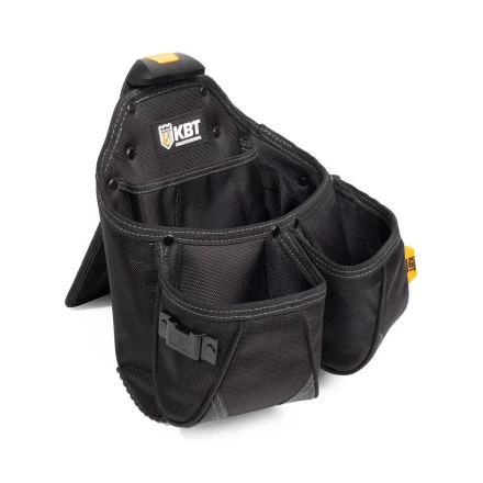 Быстросъемная поясная сумка модульного типа на клипсе с держателями для молотка и рулетки КВТ СМ-02 (83136) купить в Губкинске