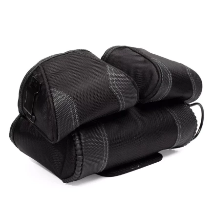 Быстросъемная поясная сумка модульного типа на клипсе с держателями для молотка и рулетки КВТ СМ-02 (83136) купить в Губкинске