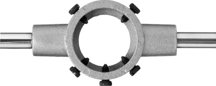 Плашкодержатель ЗУБР &quot;ЭКСПЕРТ&quot; с центривочными и прижимными винтами, 45х18мм для М16 -М18-М20-G1/2, L - 450мм 28143-45 купить в Губкинске