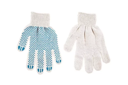 Перчатки ХБ 5 нитей с ПВХ HAMMER 230-031 купить в Губкинске