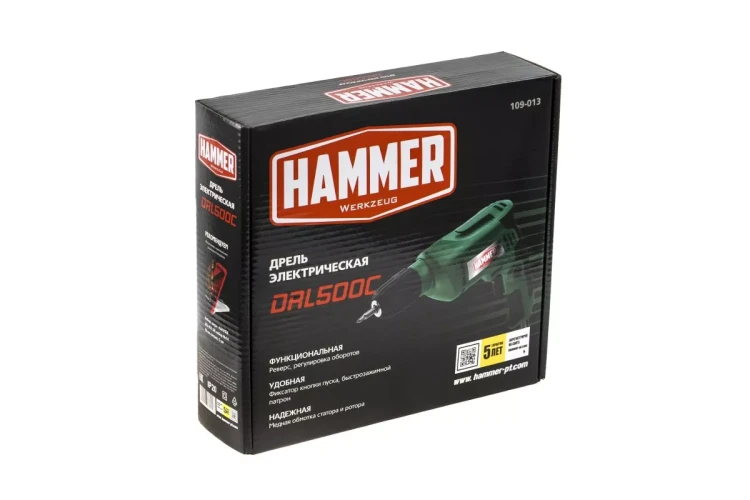 Дрель HAMMER DRL500С купить в Губкинске