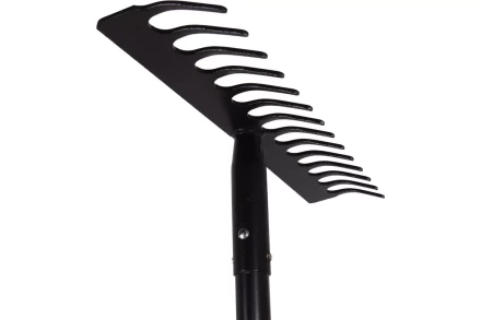 Грабли прямые Вихрь 14 зубьев, сталь, с металлическим черенком 73/7/1/13 купить в Губкинске