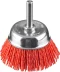ЗУБР &quot;ПРОФЕССИОНАЛ&quot;. Щетка чашечная для дрели, нейлоновая проволока с абразивным покрытием, 50мм 35165-050_z02 купить в Губкинске