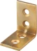ЗУБР УМ-2.0, 25 x 25 x 17 x 2 мм, желтый цинк, узкий мебельный уголок (31031-25) купить в Губкинске