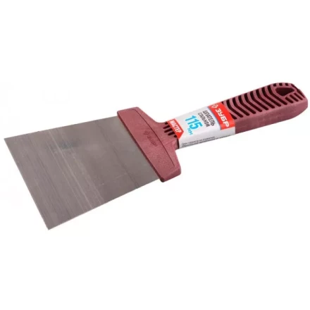 Шпатель ЗУБР &quot;МАСТЕР&quot; стальной c пластмассовой ручкой, 115мм 10051-115 купить в Губкинске